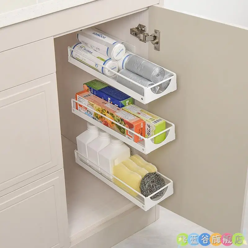 

Dual-Layer Cabinet Slide Out Organizer,Smooth Gliding Drawer Rack,Spice Jar Storage Shelf,Modular Kitchen Storage Solution