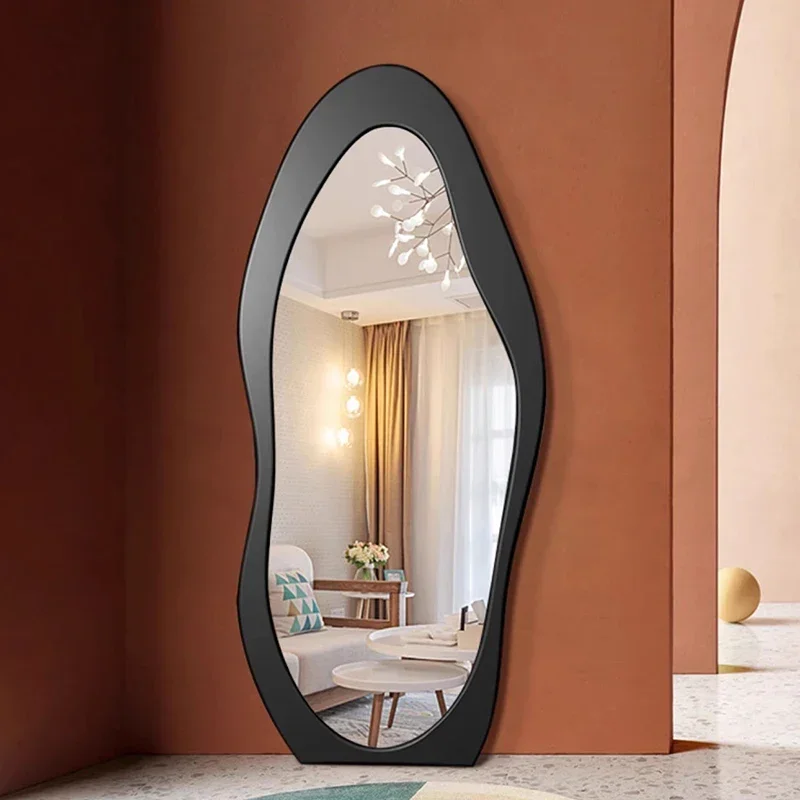 Modern Full Body Standing Mirror Bedroom Outfit Domestic Dressing Decorative Mirror Vanity Makeup Furniture Decoracion Hogar FYS