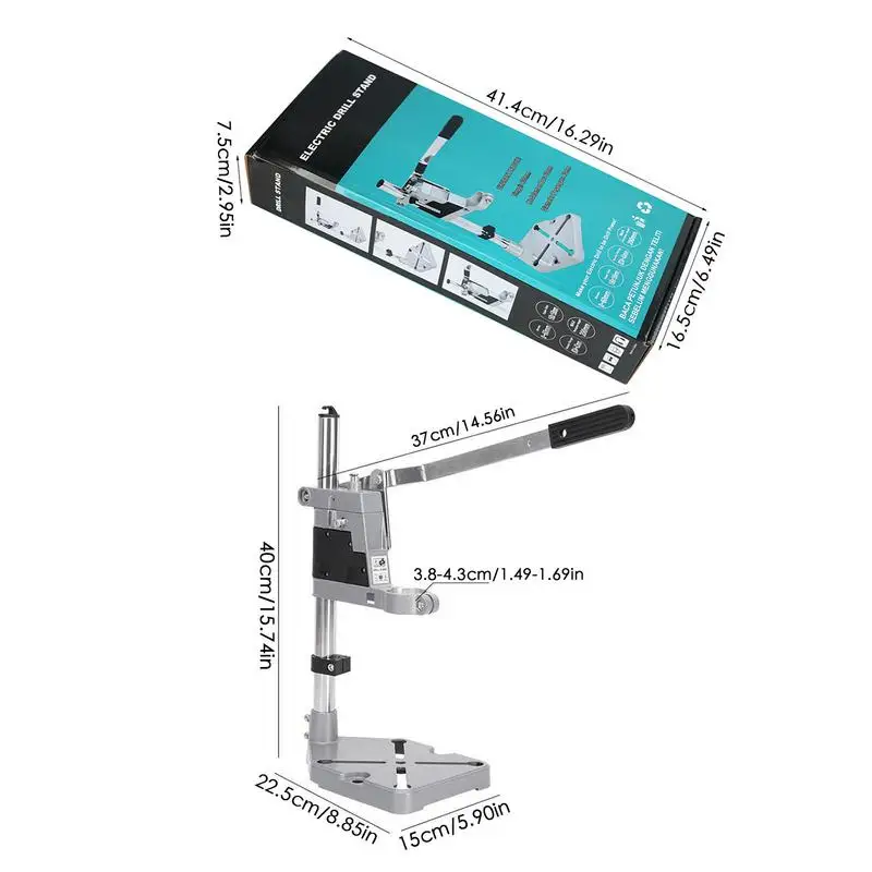 Bench Drill Press Hand Drill Stand Small Drill Press Multi Functional Drill Stand Portable Drill Press For Professional Work