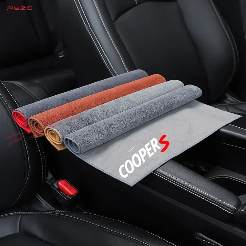 For Mini Coopers Works Countryman R56 R50 R51 R52 R53 R52 R55 Car Cleaning Towel Ultrafine Fiber Strong Absorbent Car Wash Cloth