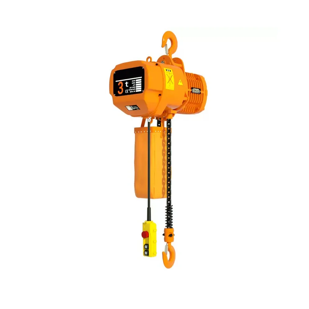 

3 Ton Electric Chain Hoist Single Phase Electric Power Hoist Professional Industrial Grade for Heavy Duty Material Lifting