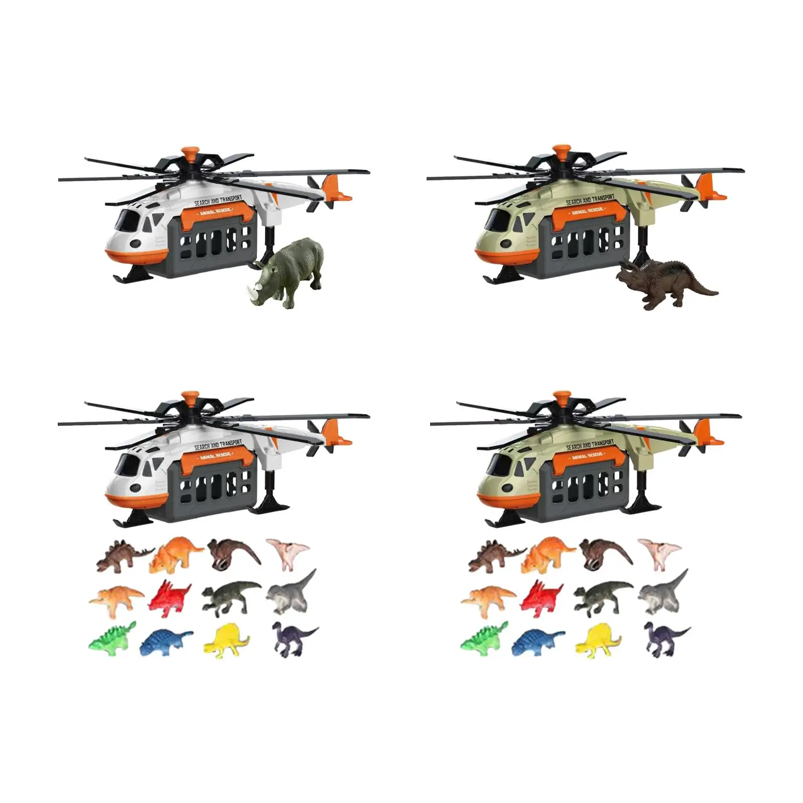 

Large Rescue Helicopter Toys Kid Play Vehicles for Xmas Present Children