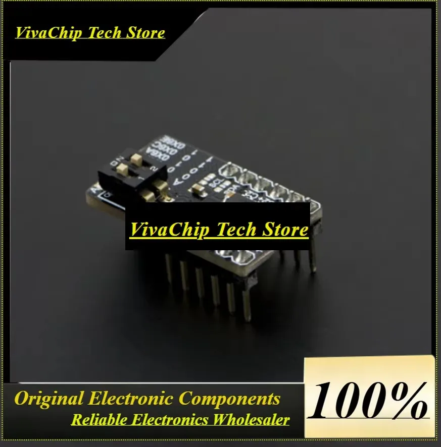 VoFSMCP3424 18-bit ADC Module For Raspberry Pi & Arduino, High Precision 4-Channel I2C, Programmable Gain