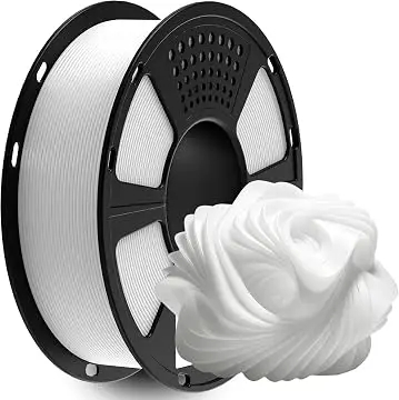 GIANTARM ABS+ Filament 1,75mm 1kg ±0,03mm Zäh Hitzebeständig Geringe Verformung Verhedderungsfrei Vakuum 3D-Druck Filament Schwarz Weiß Grau