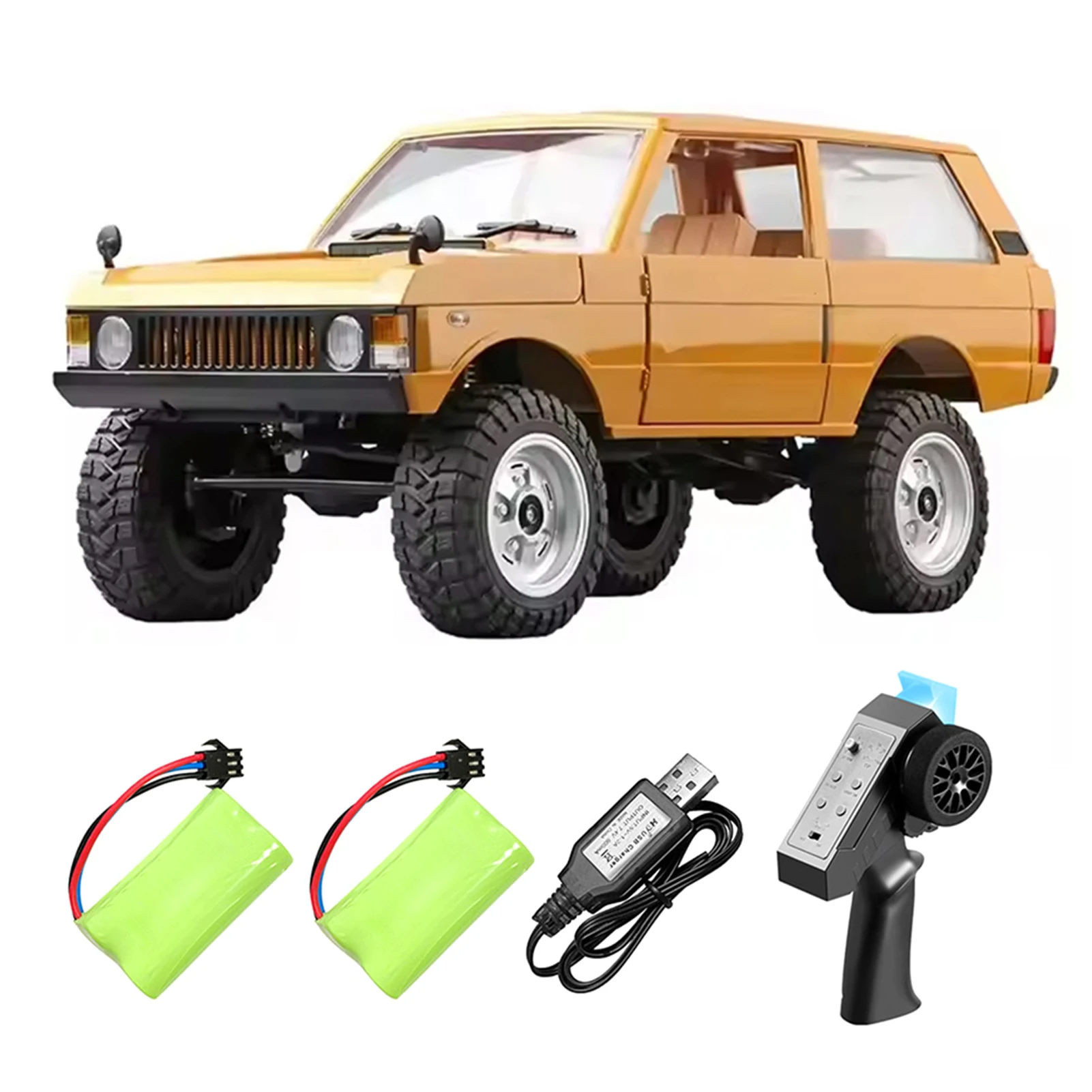 원격 조종 자동차, 1:12 스케일 원격 조종 크롤러 어린이 및 성인용 2.4GHz 4WD 충전식 원격 조종 자동차 장난감