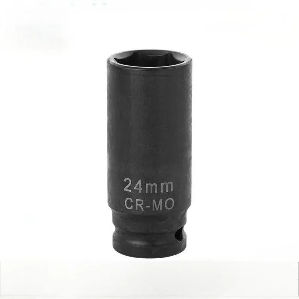 

New 1/2" Drive Impact Socket Wrench 6 Point 24mm 36mm Heavy Duty Wrench Pneumatic Socket Wrench Machinery Maintenance