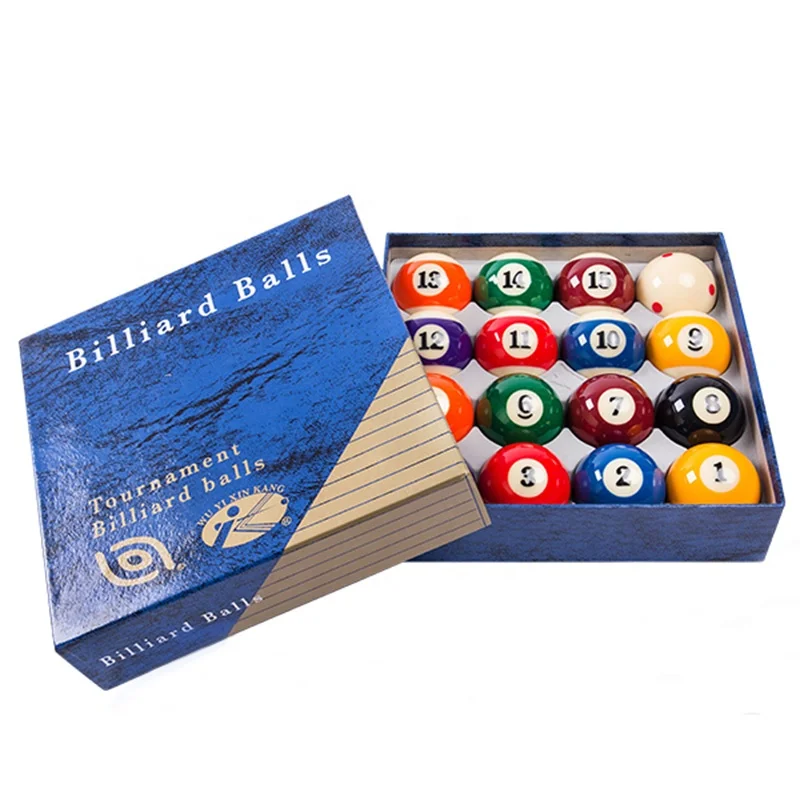Professional Superior Quality Blue Box 3A  Xinkang Brand 57.2mm Billiard Pool Ball 16pcs Set