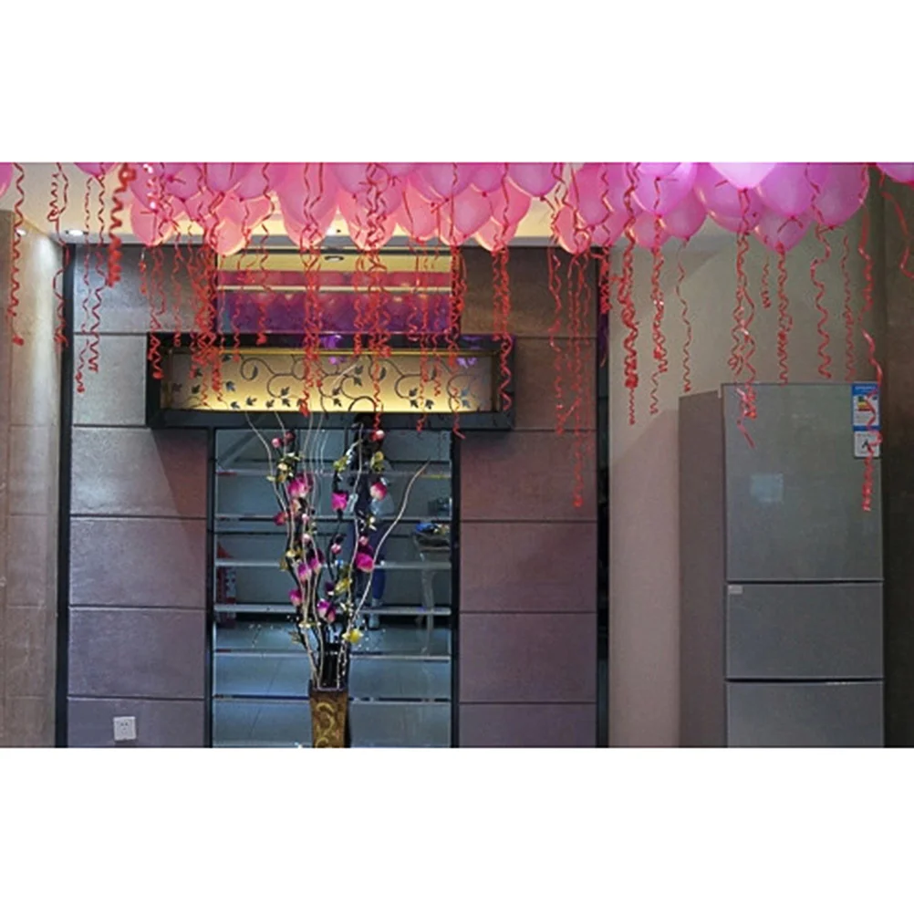 

1Pcs I Love You Silver Curling Ribbon Roll Metallic Shiny Balloon Ribbons Party Decoration Gift Wrapping Crafts Festival