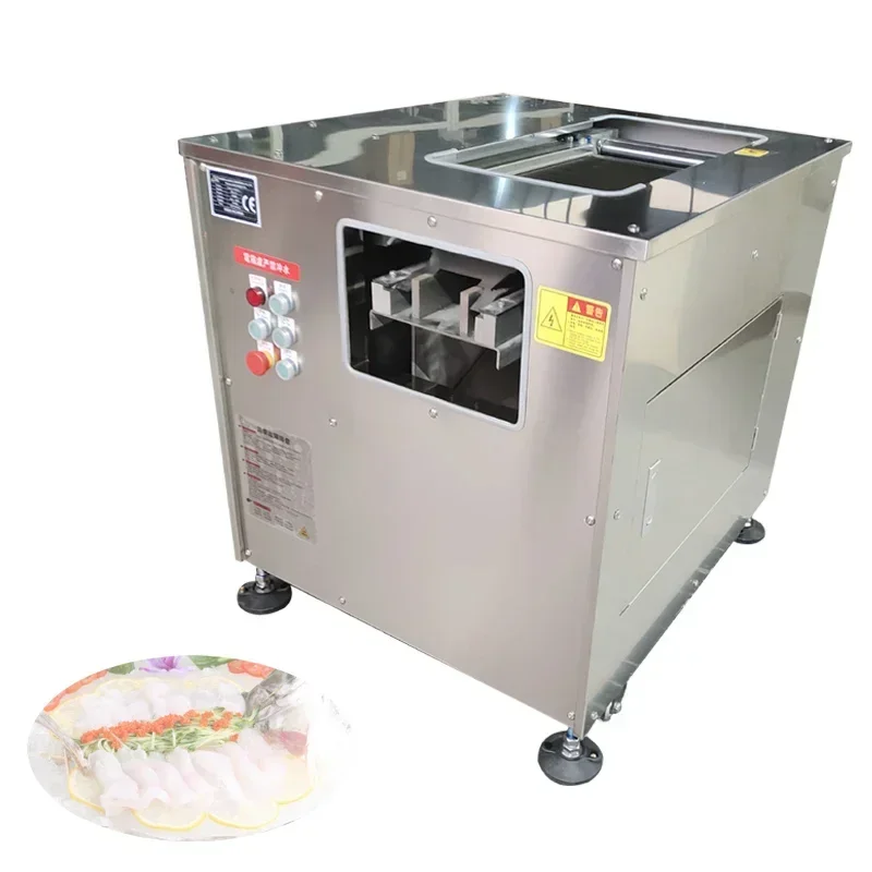 Automatic Oblique Fish Slicing Machine Imitation Artificial Fillet Fish Machine
