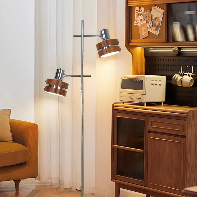 Simple floor lamp modern creative living room lamp adjustable direction bedroom lighting study light