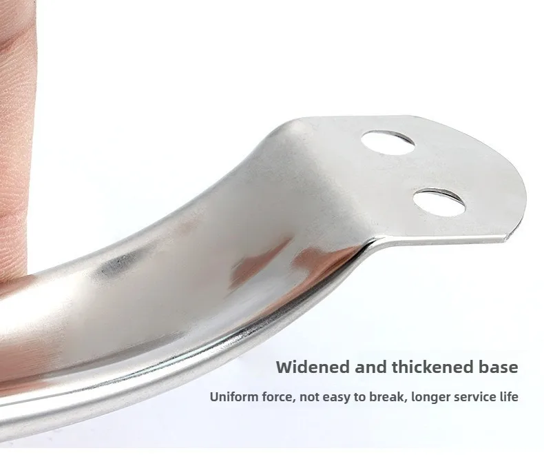 2/4/6 Stück Edelstahl-Türgriffe Schrankknöpfe Silber Schubladenknöpfe Küchenschrankgriffe 78mm 95mm 105mm 128mm im antiken Stil – Detail 17