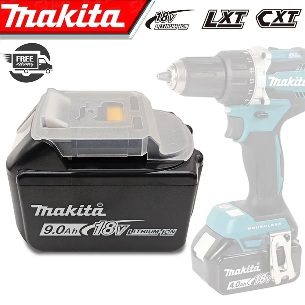 100% Original Makita 9.0Ah for Makita 18V Battery BL1830B BL1850B BL1850 BL1840 BL1860 BL1815 Replacement Lithium Battery