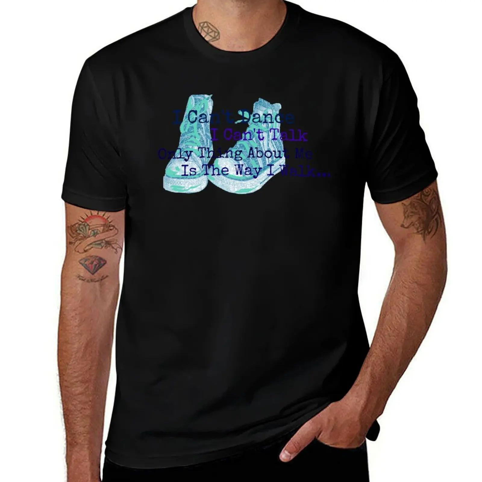 I Can't Dance T-Shirt Large Size Short Sleeve T-Shirt