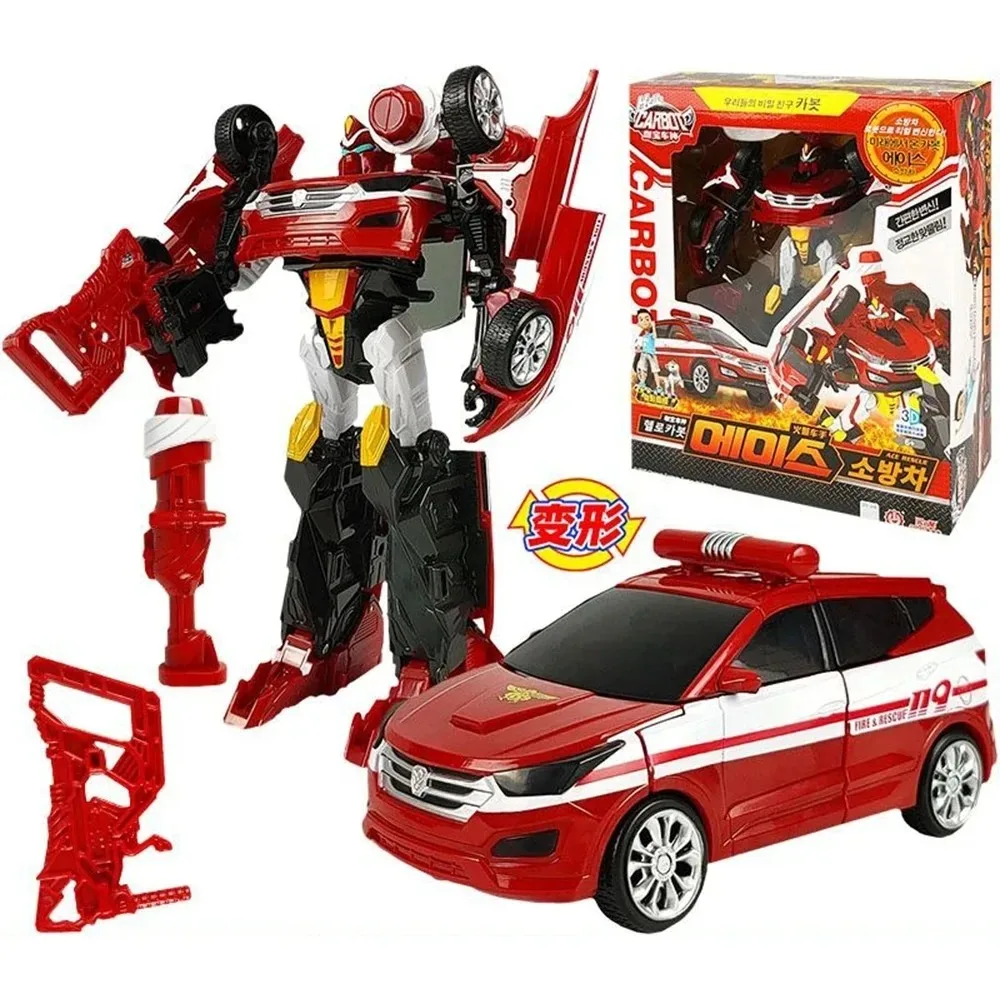 

Anime Robot Action Figure Transforming Style Carbot Deform Car To Robot, Multi-Mode Play Toys, 6+ Kids Birthday Gift Collectible