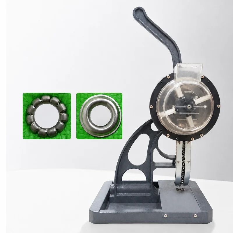 Semi-Automatic Eyelet Machine Various Sizes 5.5mm 6mm 8mm 10mm 12mm Grommet Punching Machine for Banner Tent PVC Bags