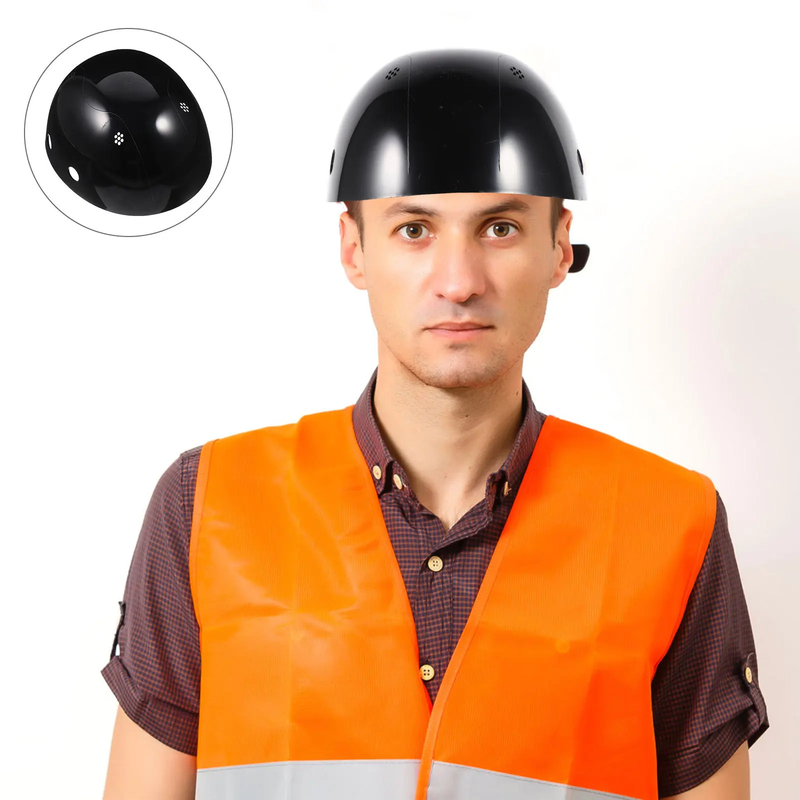 범프 캡 인서트 플라스틱 소재 안전모 라이너 인서트 산업용 경량 통기성