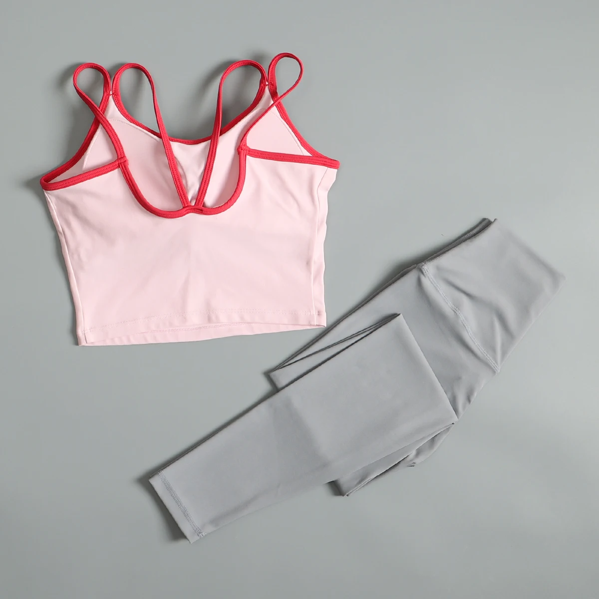 夏のジムトレーニングの女性のためのプレミアムセンススポーツスーツ速乾性ベストパンツ2025新しい朝ランニング速乾性スーツ