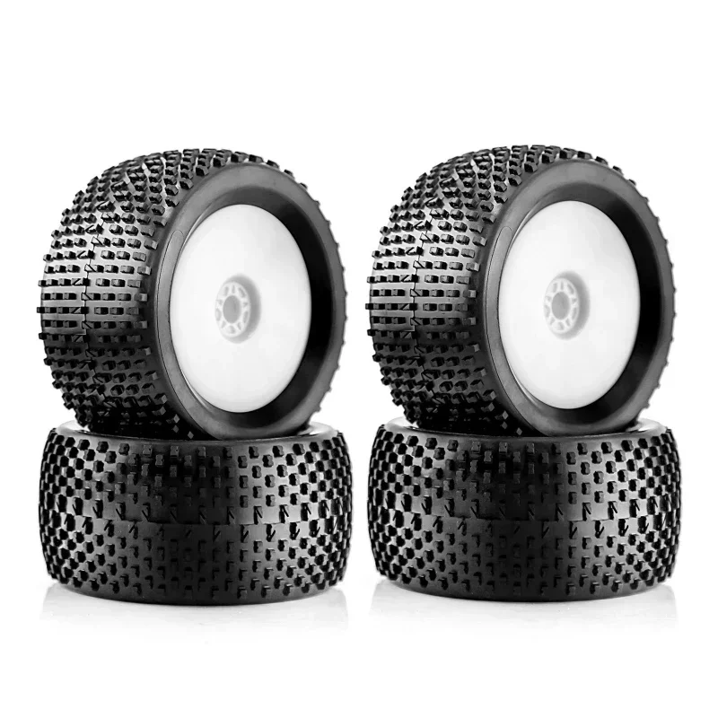 4pcs 140mm 1/8 RC Racing Car Off-Road Buggy Tires Wheel 17mm Hex for ARRMA Trxs Redcat Team Losi Kyosho VRX HPI WR8 HSP Hobao