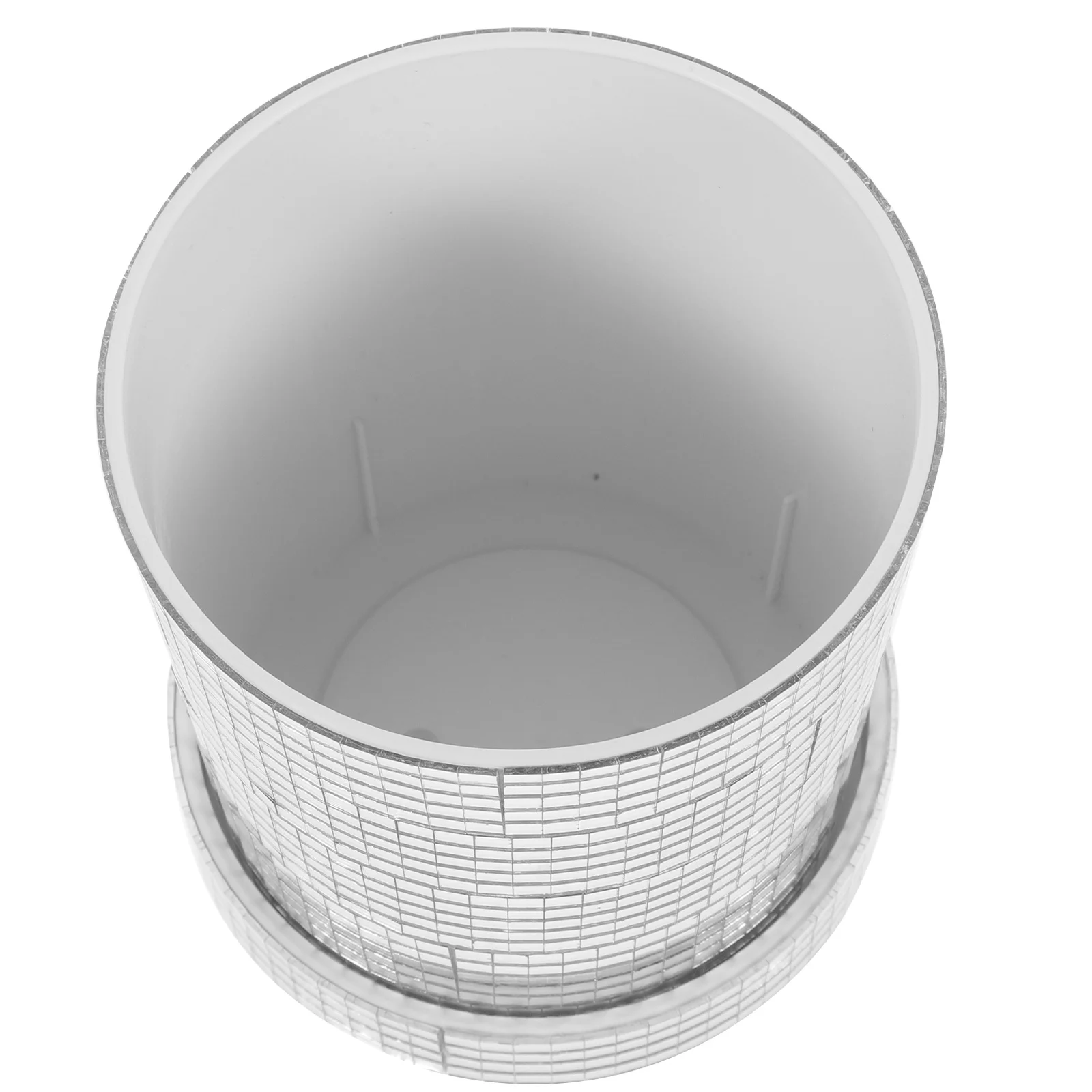 

Disco Flowerpot Unique Plant Pots Large Plastic Succulent Containers Planter Pot Decorative Garden Nursery Vase Resin Bulk