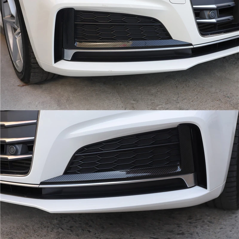 RHD Carbon Grain Overlays Interior Trim for Audi A4 B9 Sedan