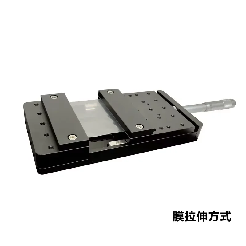 Manual Linear Stage displacement stretching linear table slide table Film tensile displacement table PT-SD105