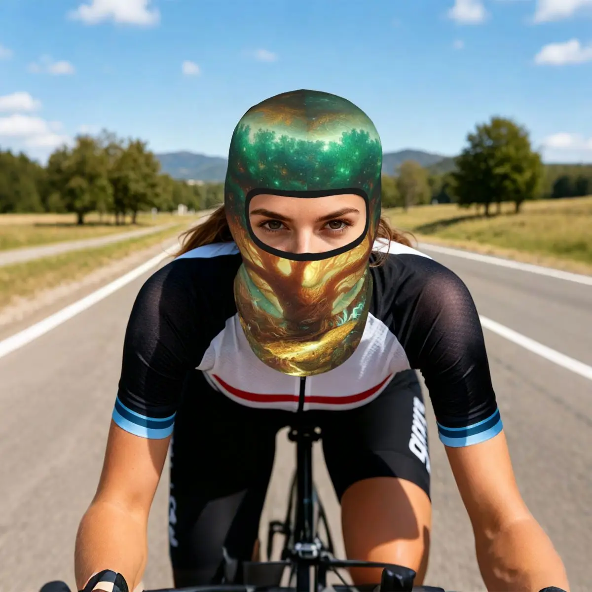 Enchanted Tree Of Life Breathable Balaclava Full Face Mask Sun Protection Neck Gaiter For Motorcycle Cycling Fishing Outdoor