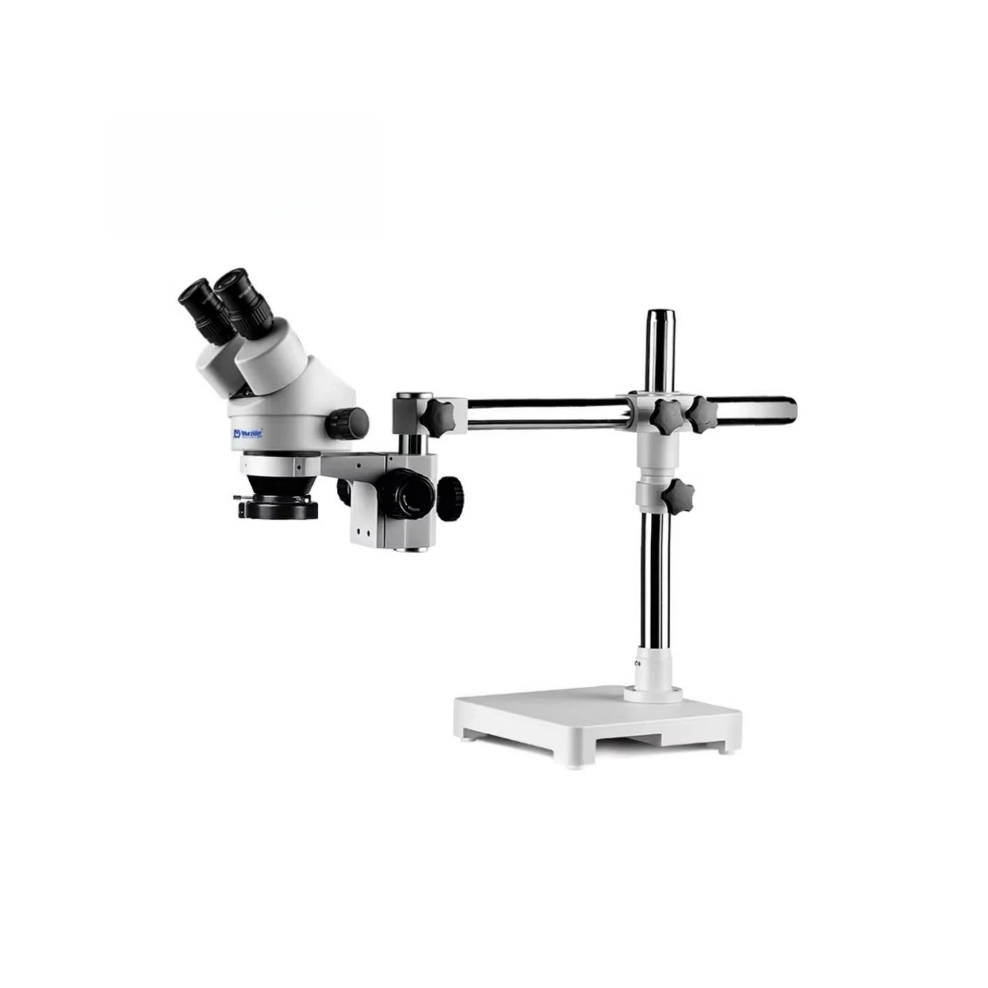

MSD203-B Single Arm Boom Stand Binocular Stereo 7X-45X Single Arm Boom Stand Microscope With Ring Light