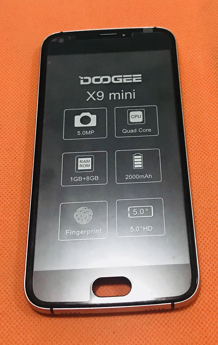 

Original LCD Display +Digitizer Touch Screen Glass+ Frame For DOOGEE X9 mini MTK6580 Quad Core