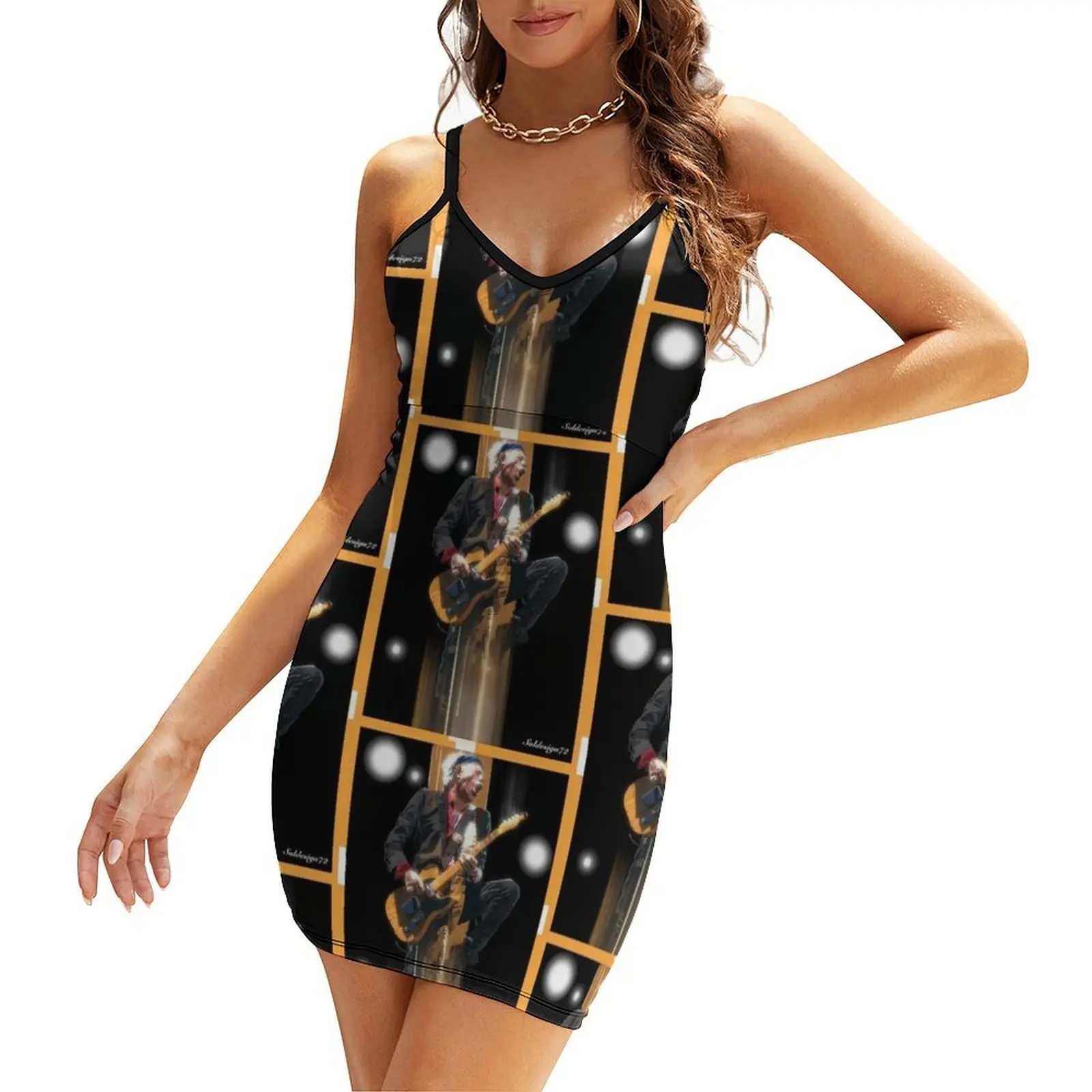 

Keith Richards coolness Sling Dress dresses for womens sexy short dresses daring women's clothing trend 2025 Clothing