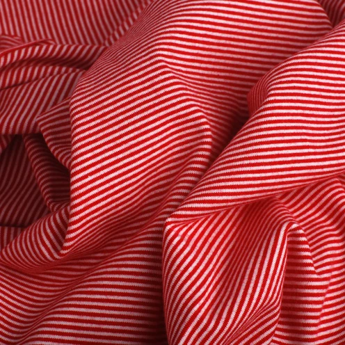 wide 1mm stripe 100% cotton knitting elastic fabric DIY sewing clothing cloth 165cm wide 100% tissu hometextile tela sewing