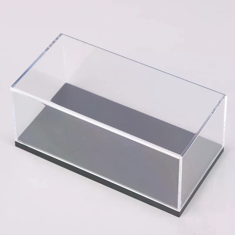 

[H]Scale 1:43 Transparent Acrylic Hard Cover Case Display Box For Car Model Figure Collectible Miniature