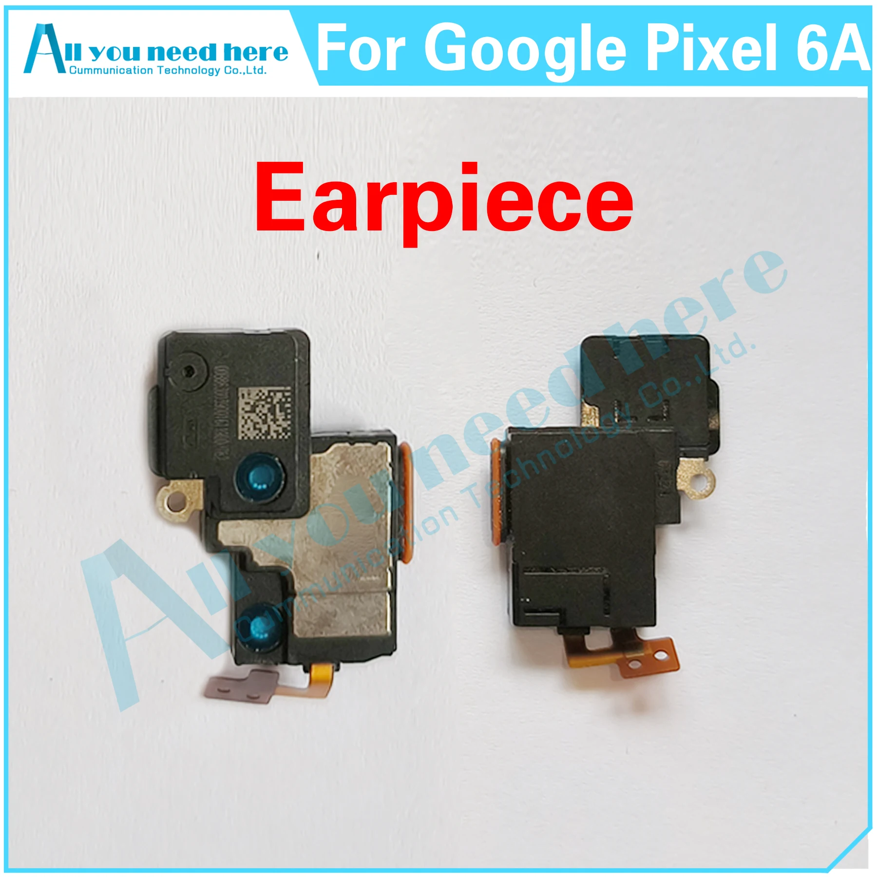 For Google Pixel 6A GX7AS GB62Z G1AZG Pixel6A Front Top Earpiece Ear Sound Speaker Flex Cable Receiver Replacement