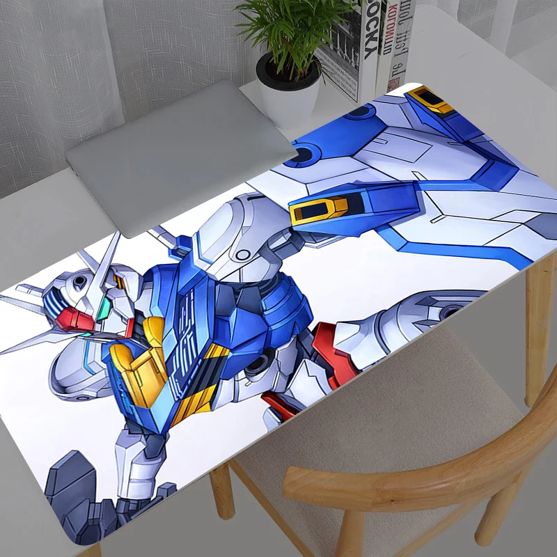 Mouse Pad Anime Mobile Suit Gundam Gaming Accessories Varmilo Keyboard Desk Mat Gabinete Gamer Carpet Mousepad Mouse Mats