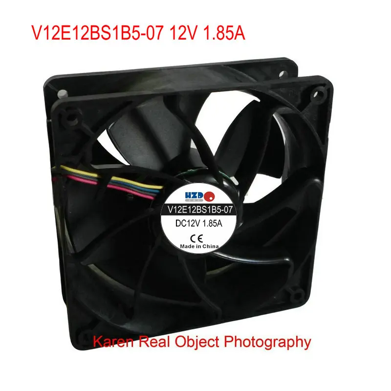 

12cm V12E12BS1B5-07 12038 12V 1.85A Cooling fan 120*120*38MM Laptop heat skin