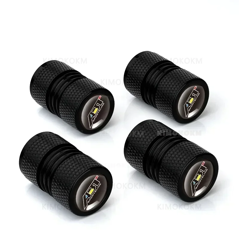 4Pcs/lot Car ABT LogoTire Wheel Valve Caps Tyre Rim Stem Covers For Audi A1 A3 A5 A7 TT RS6 RS3 Q7 Q5 VW Golf GTI Accessories view 3