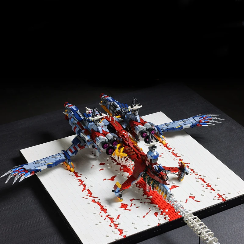 6978pcs MOC Evangelion Wunder Model Building Blocks Christmas Gift Creative Collection Birthday Display Craft Brick Education - view 3