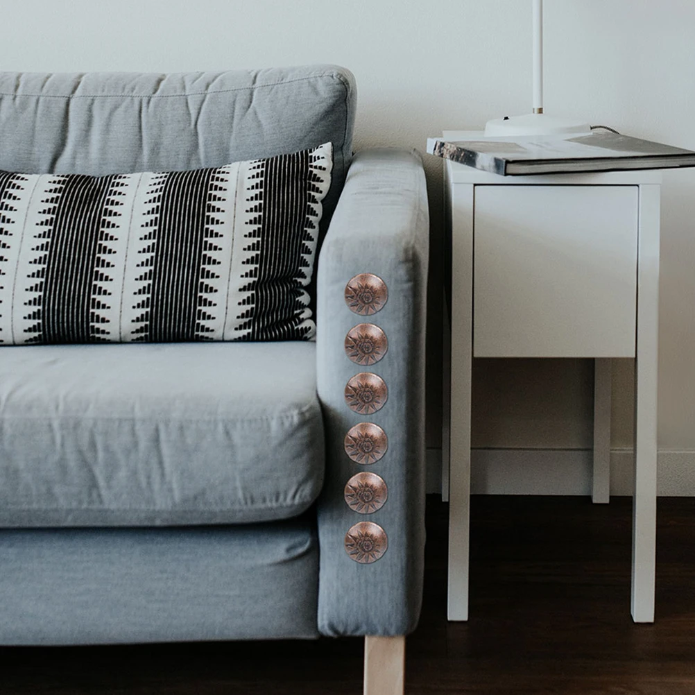 

1000Pcs Upholstery Tack Decorative Furniture Nails Metal Upholstery Tacks for Sofa Craft Headboard Fixing Decorative Nails