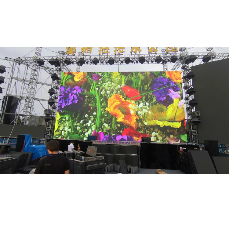 Outdoor Stage Rental Waterproof Events LED Screen Display P2 P2.6 2.6mm LED Video Wall for Sports Football Match