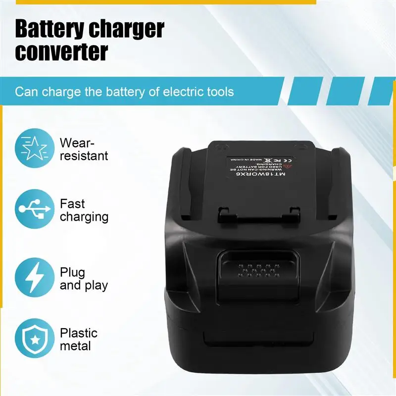 

A76K For 18V BL Series Battery Conversion For WORX 20V 6PIN Lithium Battery Tool Converter Battery Adapter