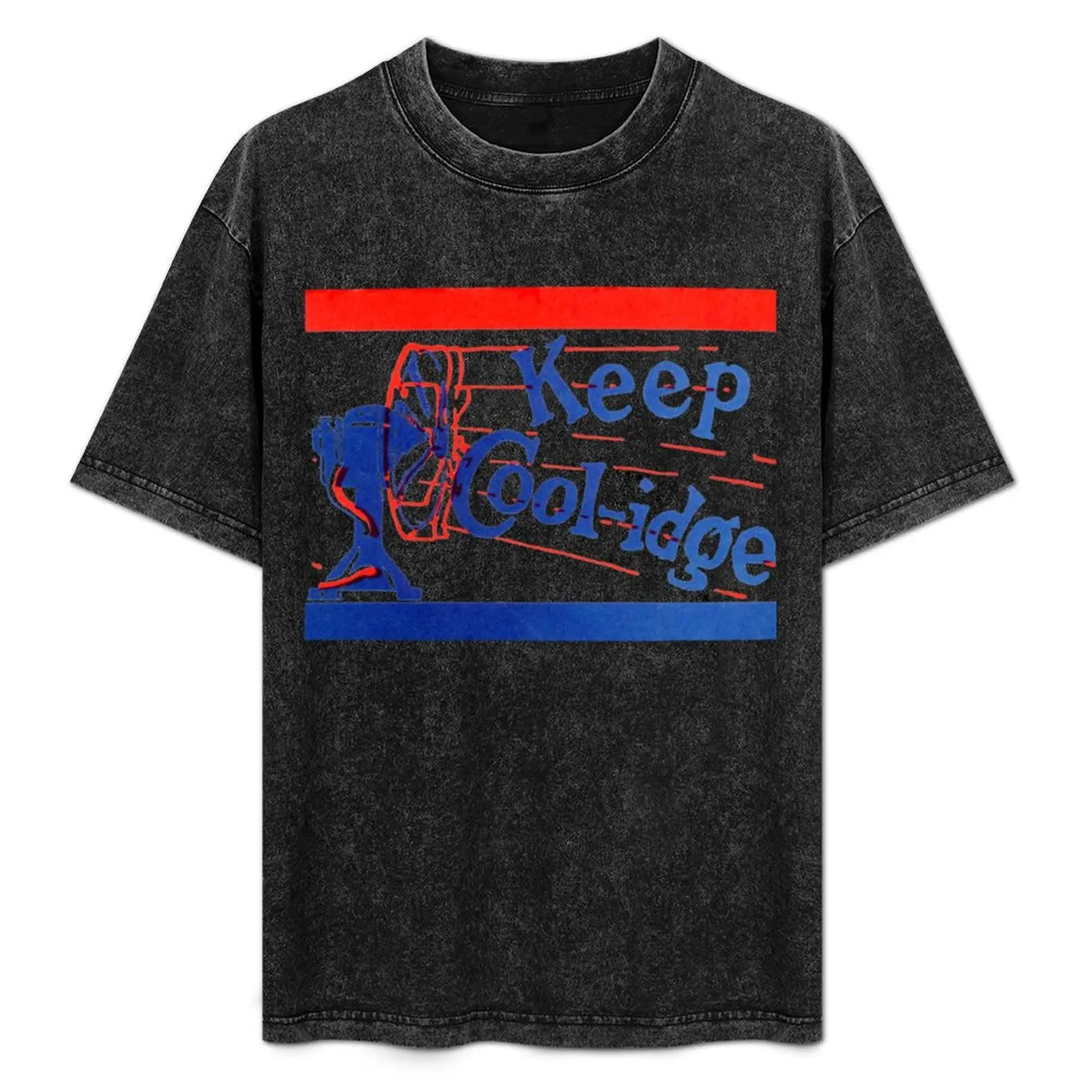 

1924 Keep Coolidge T-Shirt Big Size Short Sleeve Casual Top
