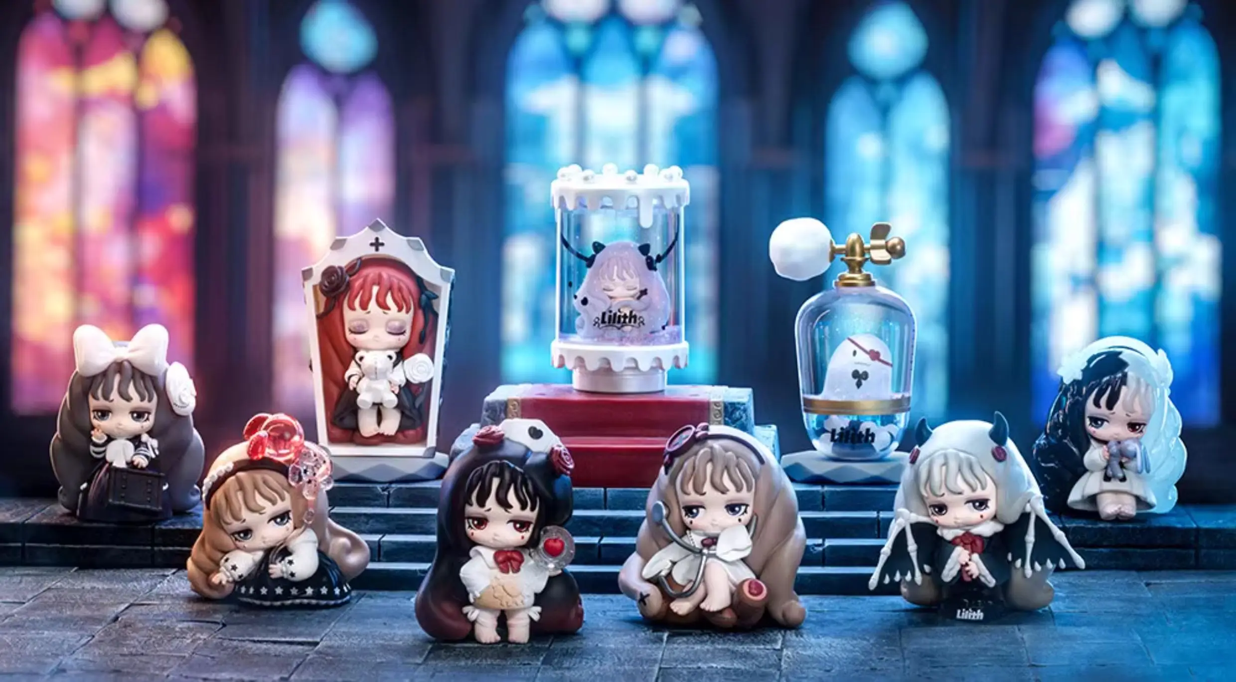 Аутентичная серия секретных экспериментов Lilith S3, слепая коробка, переплетение, темное украшение для рабочего стола, детский модный специальный подарок