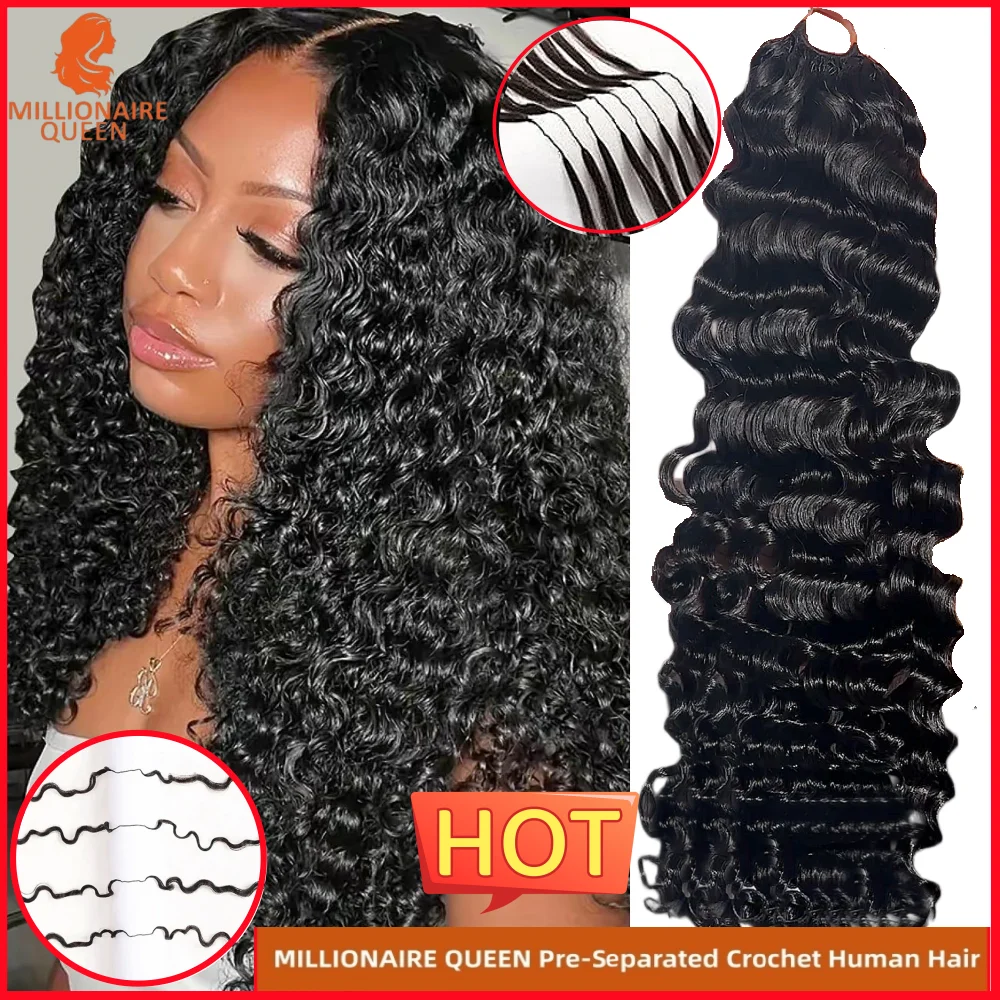 

Бирманские кудрявые волосы 15A, предварительно разделенные, без узлов, для плетения крючком, 100% натуральные человеческие волосы, пучки для плетения, распродажа.