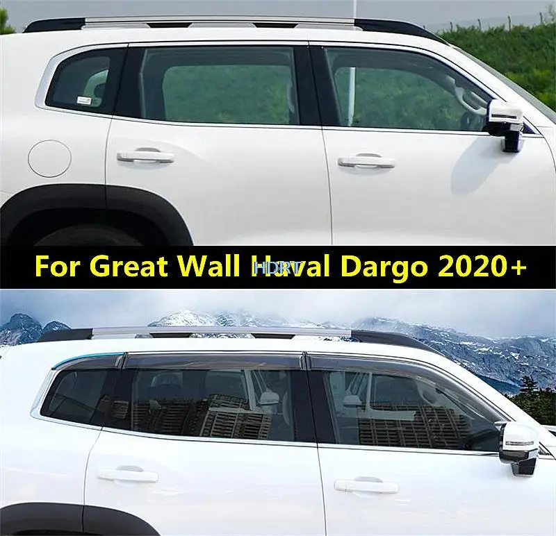 

Side Window Deflector For Great Wall GWM Haval Hover Dargo 2020-2021 Car Styling Sun Rain Guard Vent Door Visor Awnings Shelter