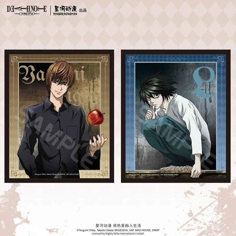 Death Note Light Yagami L Lawliet China Official Authorization Character Series Art Board Paper Standee