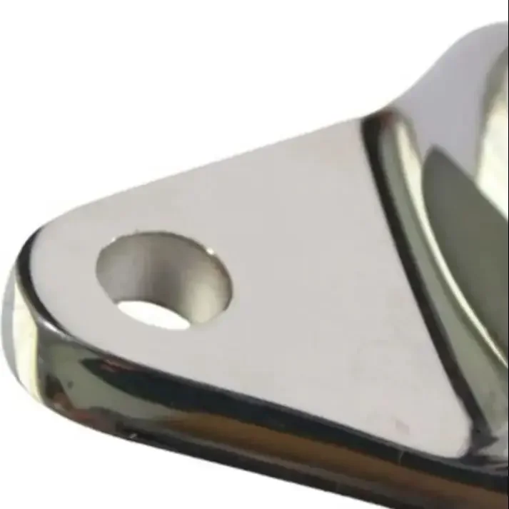 

Triangular Sliding Cap Stainless Steel 316 Ship Yacht Awning Accessories Top Cap For Tubes Reliable Connection For Bimini Top
