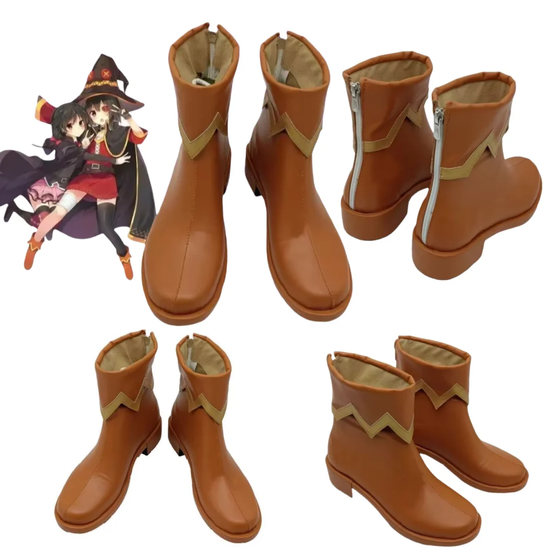 

Megumin Косплей Сапоги Аниме Божье благословение в этом чудесном мире Реквизит Обувь