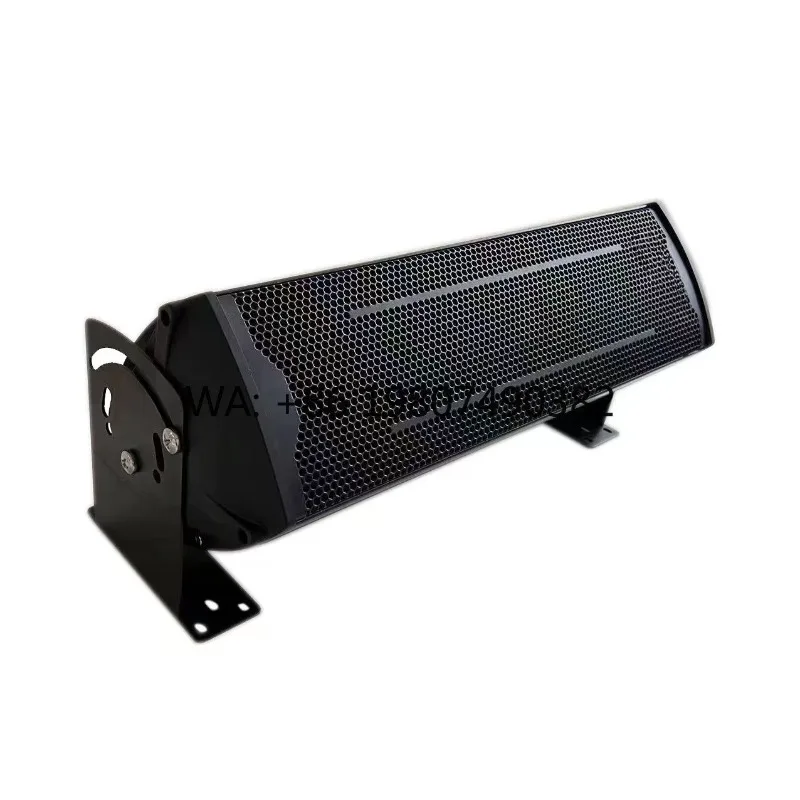 

180W Dual 4.5 Inch Aluminum Waterproof Mini Column Speaker XLR Wired Stereo Outdoor Stage Audio System