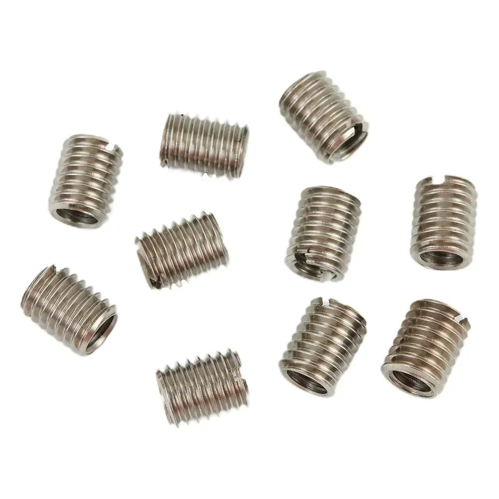 10 Pcs Thread Reducer STAINLESS THREAD ADAPTERS M8 8MM MALE TO M6 6MM FEMALE Threaded Connection Tools Accessories Screws Nuts