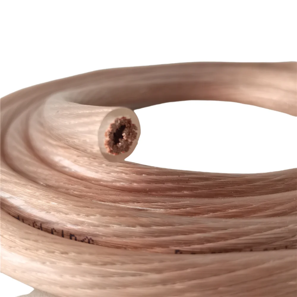 Car Power Charging Wire 25 Square 99% Pure Copper Standard For Spot Welding Machine As A Secondary Winding Soft PVC Cable