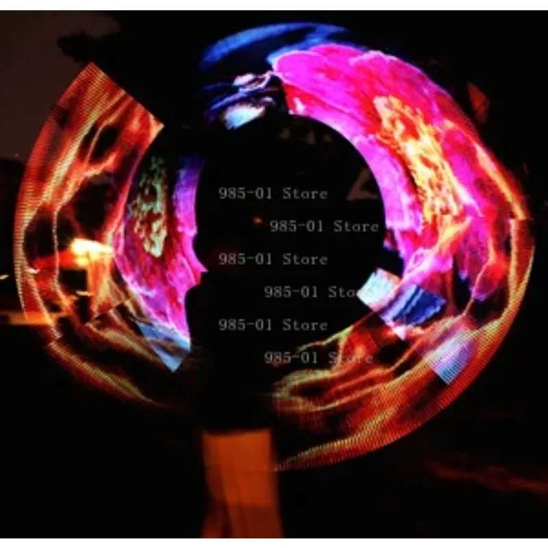 47CM Full Color LED Performance Stick, 60 Lights Digital Pixel Glow Stick, Modified Cool Stage Prop